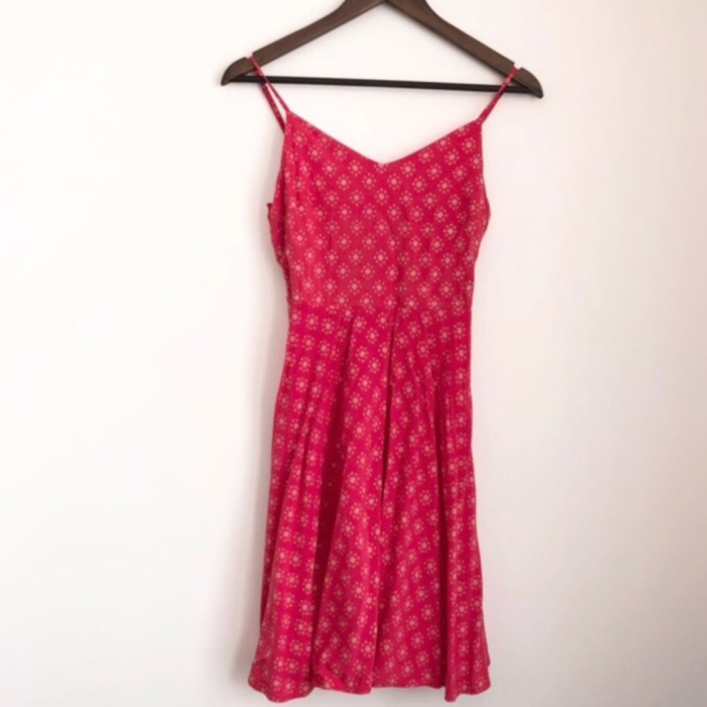 Gap Red Print Summer Dress
